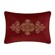 Noelle Crimson Boudoir Pillow - 193842131404