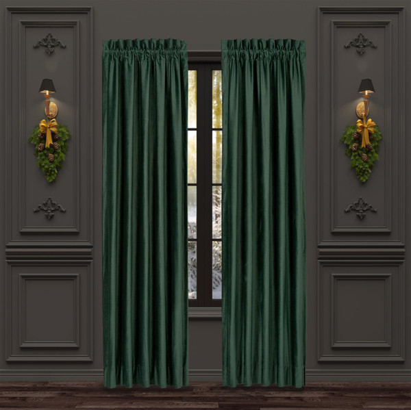 Noelle Evergreen Curtain Pair - 193842131442