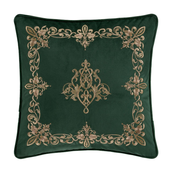 Noelle Evergreen Square Pillow - 193842131428