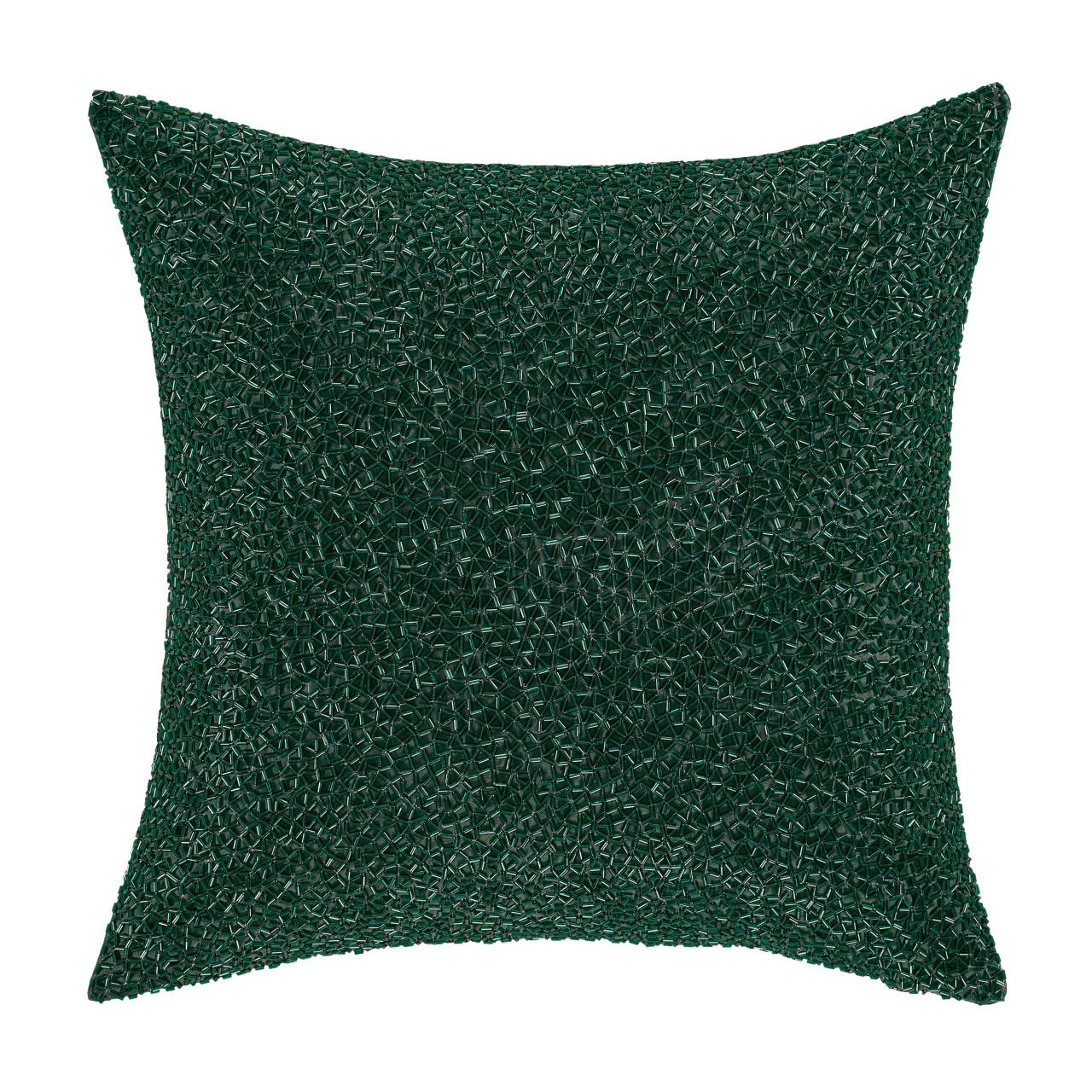 Sparkle Evergreen Square Pillow by J Queen New York | Paul's Home Fashions
