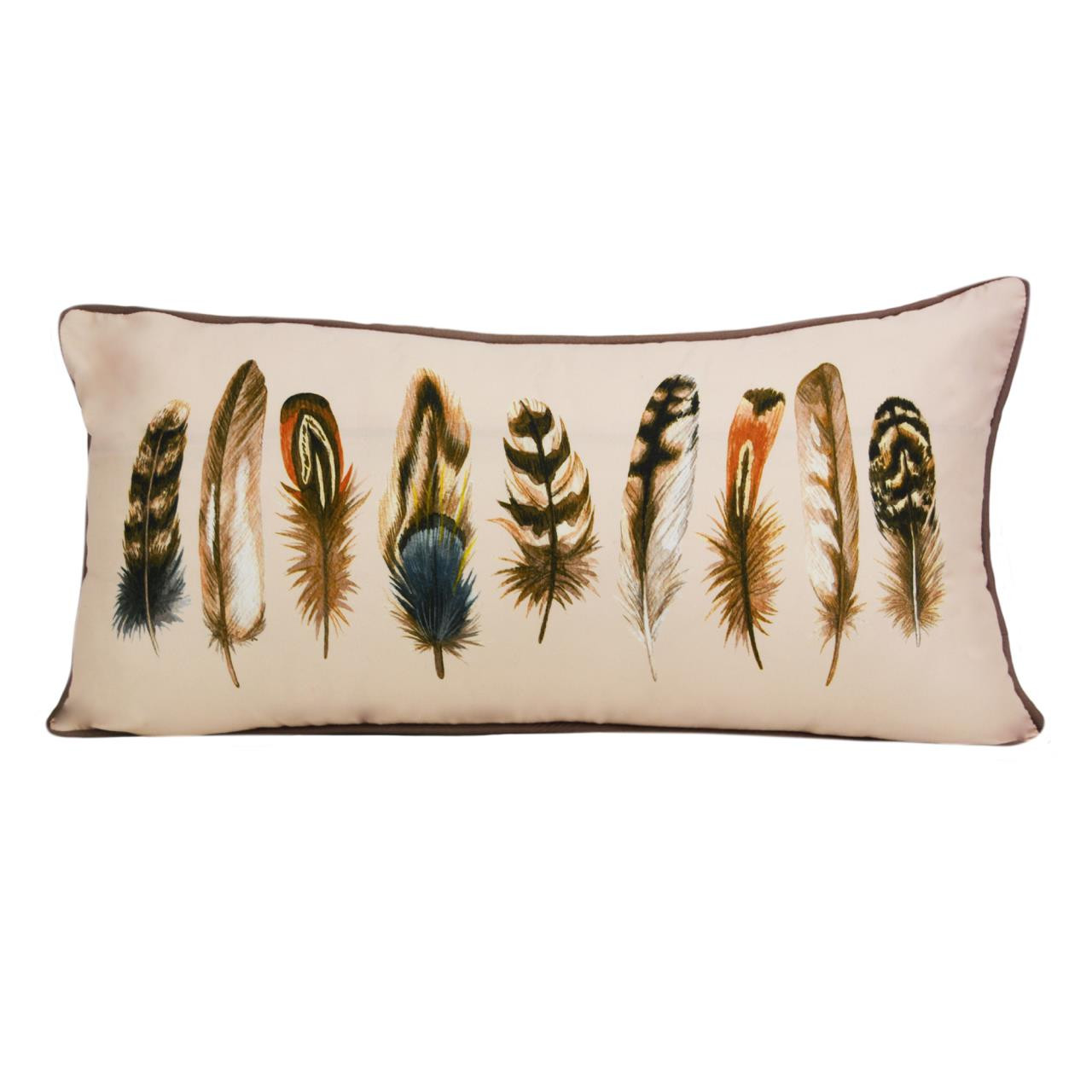 Mojave Red Feather Pillow - 754069602131