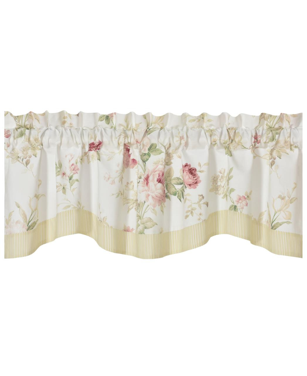 Amalia Rose Quilted Scallop Valance - 193842133347