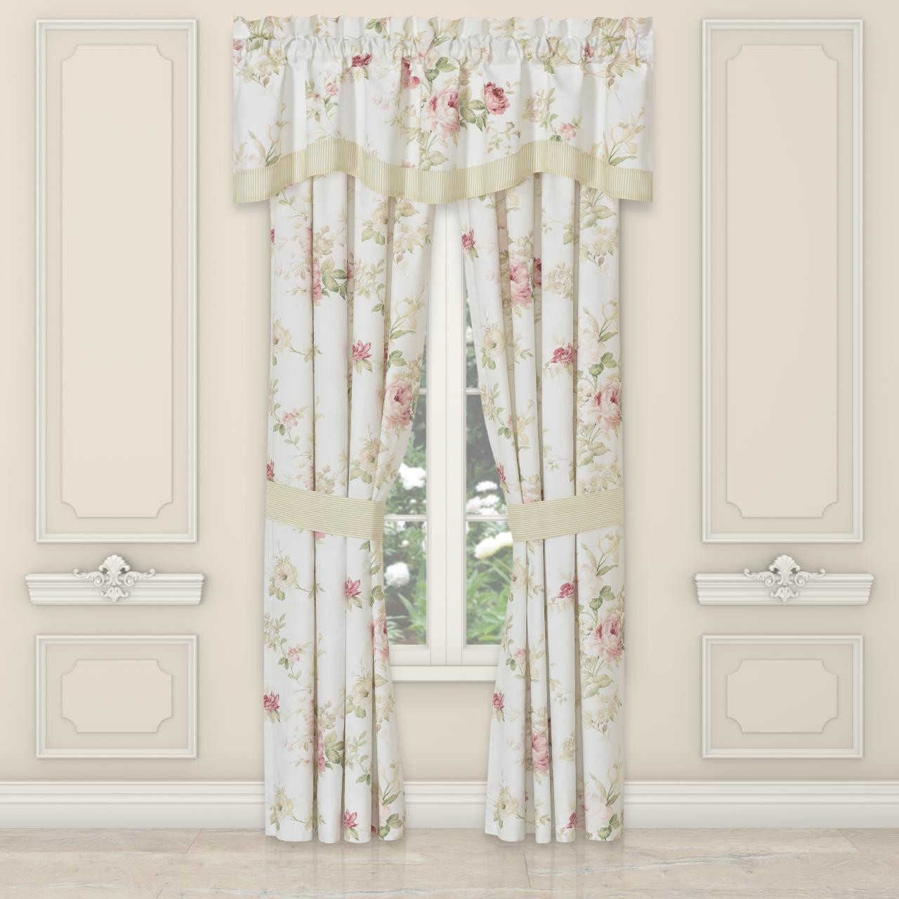 Amalia Rose Curtain Pair - 193842133262