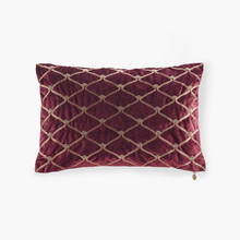 Aumont Burgundy Boudoir Pillow - 221642138290