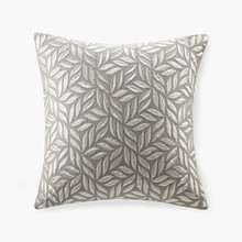 Melodia Grey Square Pillow - 221642140798