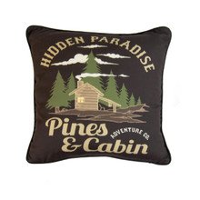 Cedar Lodge Hidden Paradise Pillow - 754069207794