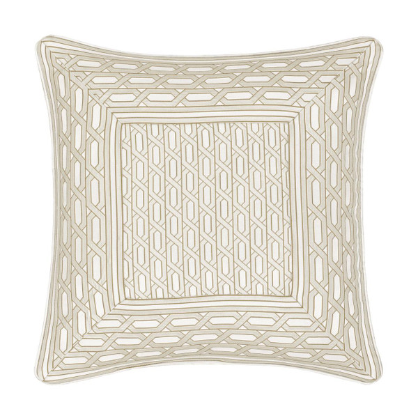 Metropolitan Ivory 20" Square Pillow - 193842135600