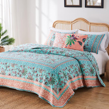Audrey Turquoise Quilt Collection -