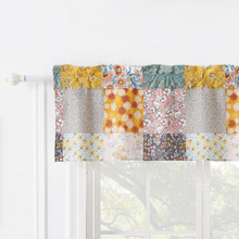 Carlie Calico Patches Valance - 636047423283