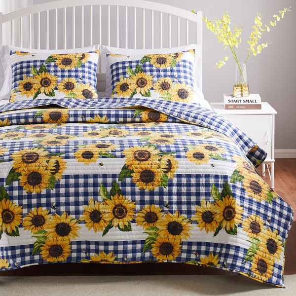 Sunflower Gold Quilt Collection -