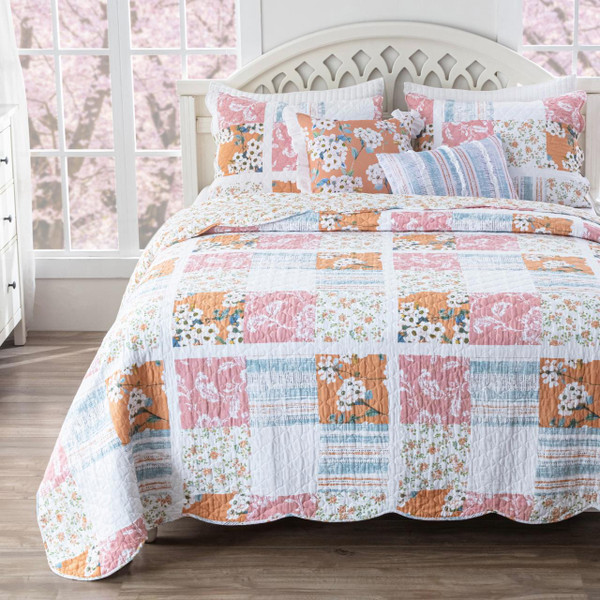 Everly Blue Bedding Collection -