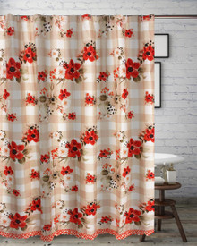 Wheatly Truffle Shower Curtain - 636047434081