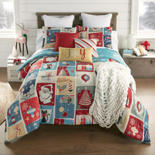 Retro Christmas Comforter Set - 754069203512