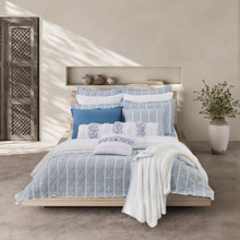 Playa Blue Coverlet Collection -