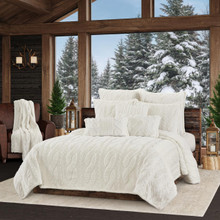 Cava Winter White Quilt Collection -