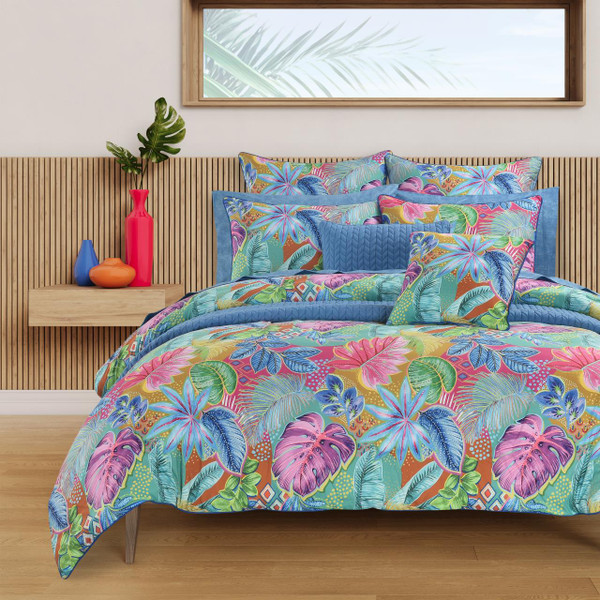 Hanalei Turquoise Bedding Collection -
