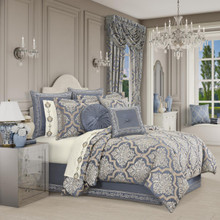 San Marino Powder Blue Comforter Collection -