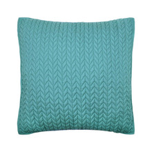 Cayman Turquoise Quilted Euro Sham - 193842139684