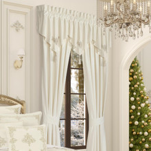 Noelle Winter White Curtain Pair - 193842141236