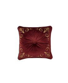 Bordeaux Crimson 18" Square Pillow - 193842145296