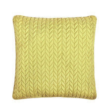 Cayman Chartreuse 20" Quilted Pillow - 193842139714