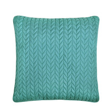 Cayman Turquoise 20" Quilted Pillow - 193842139660