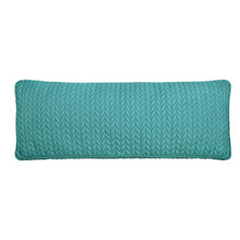Cayman Turquoise Bolster Pillow - 193842139790