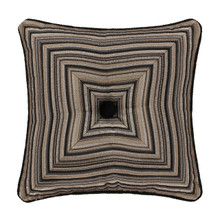Cipriana Bronze 18" Square Pillow - 193842146781