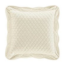 Marissa Winter White 18" Quilted Pillow - 193842140628