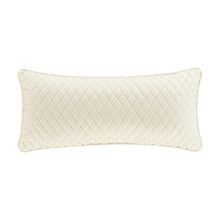 Marissa Winter White Bolster Pillow - 193842142554