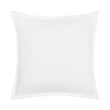South Seas White 20" Square Pillow Cover - 193842138557