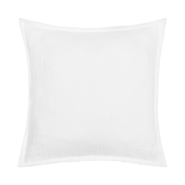South Seas White 20" Square Pillow Cover - 193842138557