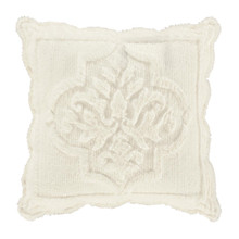 Teigen Winter White 18" Quilted Pillow - 193842136959