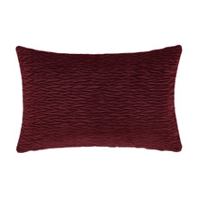 Townsend Ripple Red Lumbar Pillow Cover - 193842137659