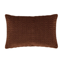 Townsend Ripple Terracotta Lumbar Pillow Cover - 193842137758