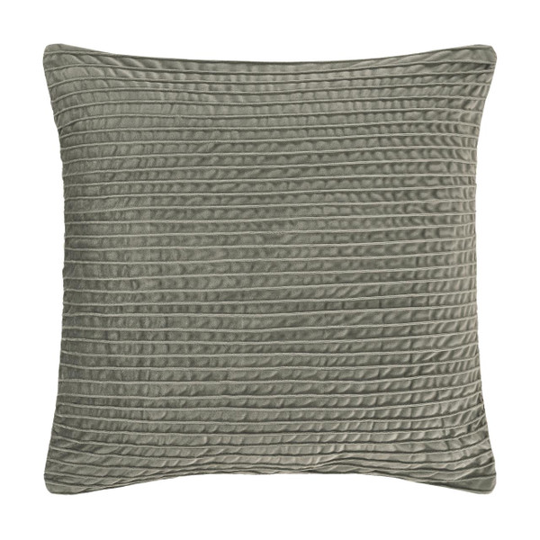 Townsend Straight Charcoal 20" Square Pillow Cover - 193842138021