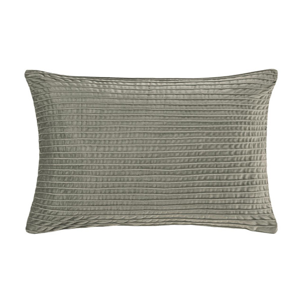 Townsend Straight Charcoal Lumbar Pillow Cover - 193842138038