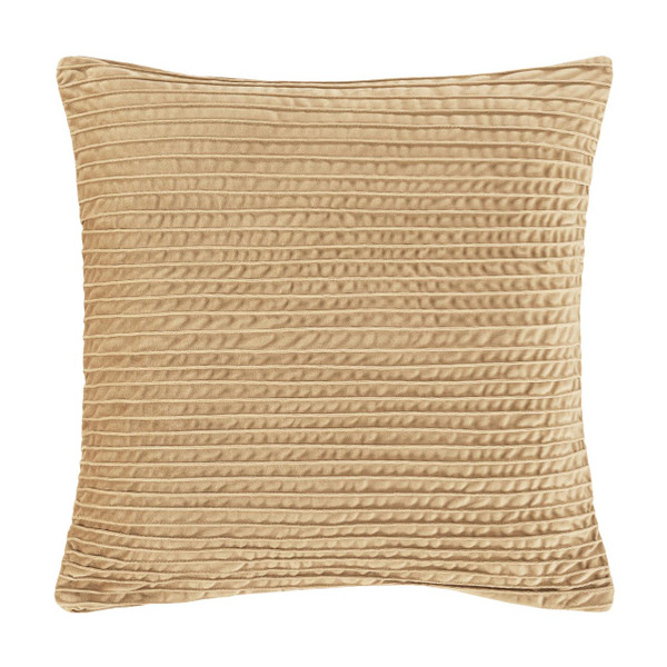 Townsend Straight Gold 20" Square Pillow Cover - 193842137987