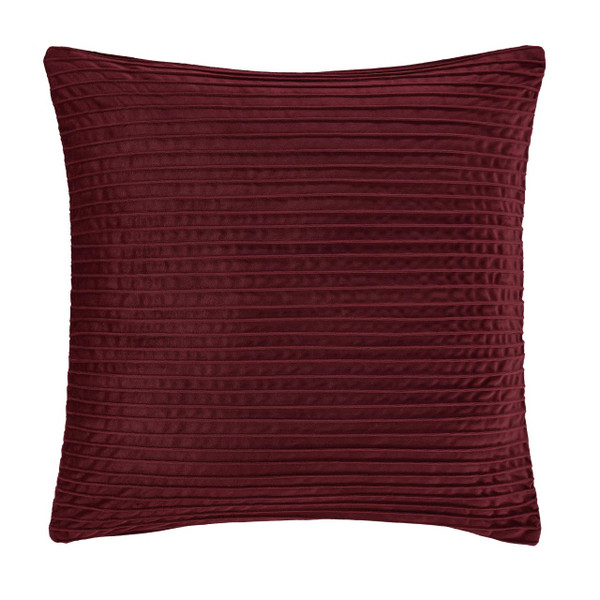 Townsend Straight Red 20" Square Pillow Cover - 193842137963