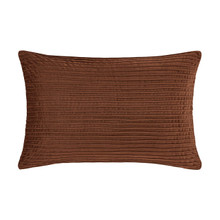 Townsend Straight Terracotta Lumbar Pillow Cover - 193842138076