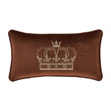 Townsend Terracotta Crown Boudoir Pillow - 193842140574
