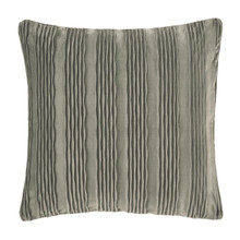 Townsend Wave Charcoal 20" Square Pillow Cover - 193842137864