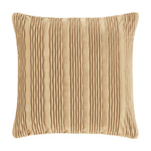 Townsend Wave Gold 20" Square Pillow Cover - 193842137826