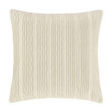 Townsend Wave Ivory 20" Square Pillow Cover - 193842137765