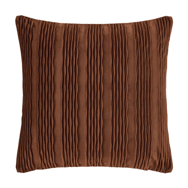 Townsend Wave Terracotta 20" Square Pillow Cover - 193842137901