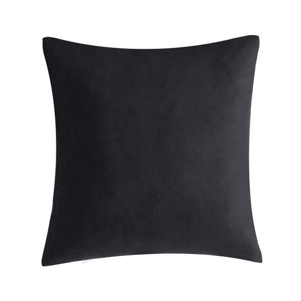 Valencia Black 20" Square Pillow - 193842143612