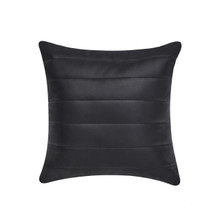 Varick Black 18" Quilted Pillow - 193842143315