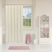 Lillian Cream Shower Curtain - 193842142417