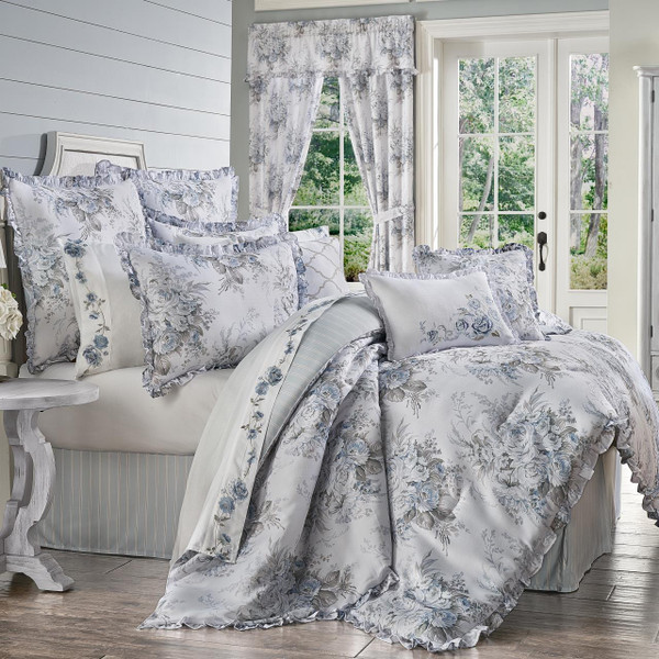 Estelle Blue Comforter Set - 193842102671