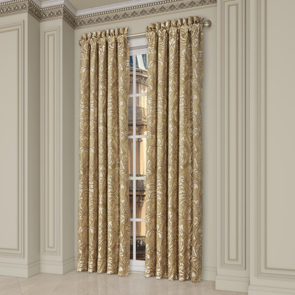 Aurelia Gold Curtain Pair - 193842146873